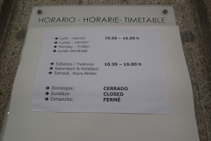 Oficina de Turismo de Galiciaの開館日時