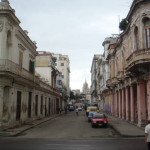 キューバ、ハバナの通り