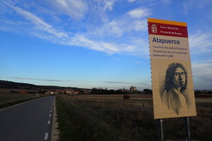 Atapuercaへの道